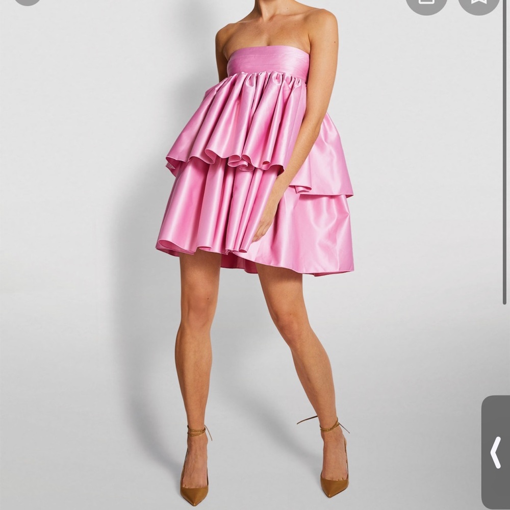 ISO ROTATE CARMINA TIERED DRESS